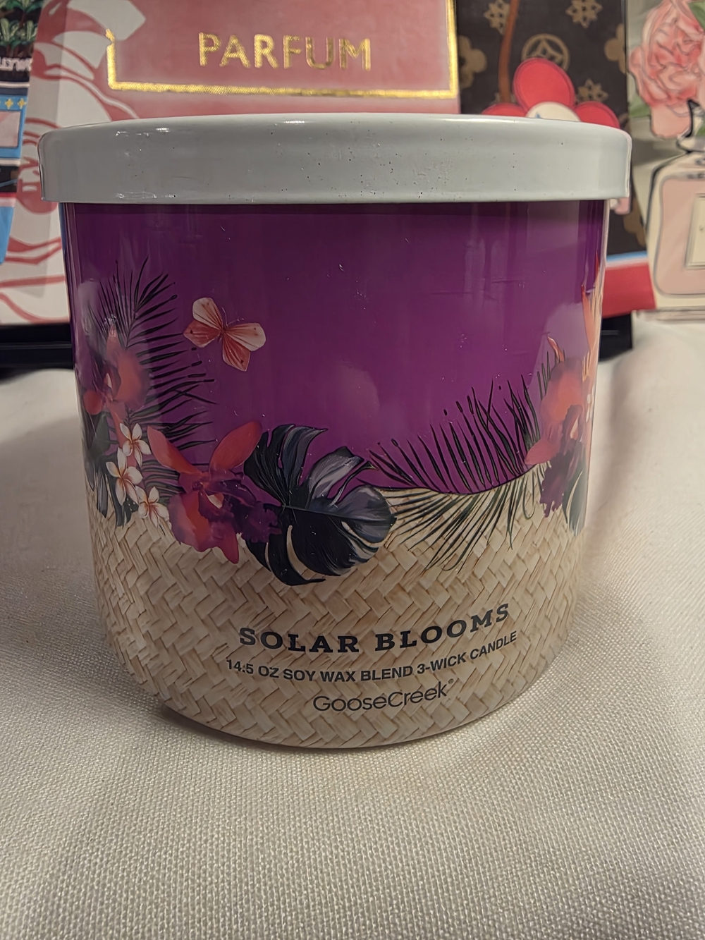 Goose Creek Solar Blooms 3-Wick Candle